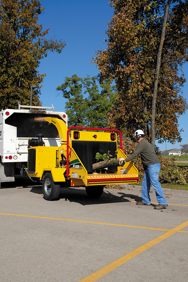 The general overall condition of a used chipper is the first thing dealers evaluate.