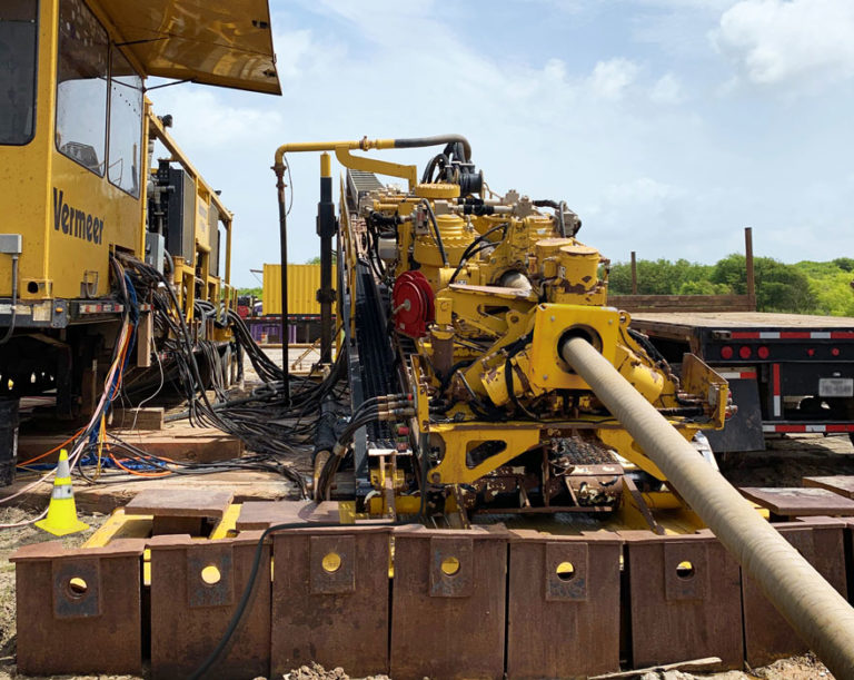 Hard Rock Directional Drilling Complete Underwater Bore