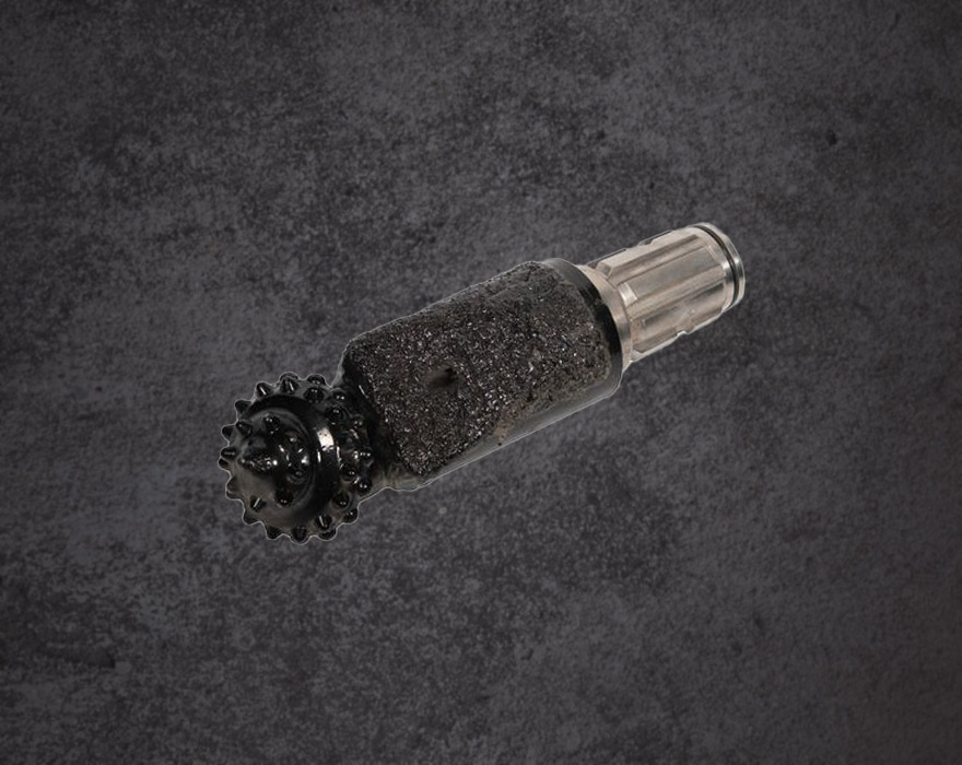 A single roller cone drill bit for directional drilling