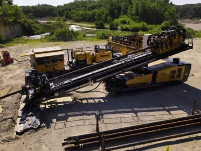 Vermeer D550 jobsite