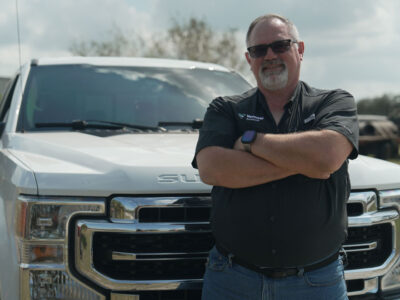 Ed Gay with Vermeer Southeast