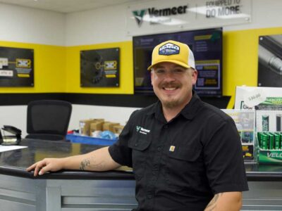 Alex Campbell with Vermeer Southeast