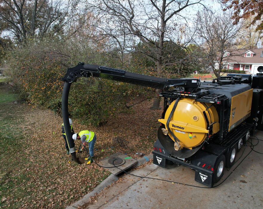 Vermeer VXT600 in action
