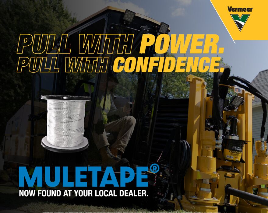 Vermeer dealers offer MULETAPE for HDD