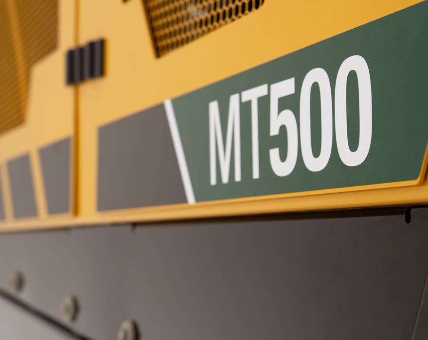 Vermeer MT500 side view