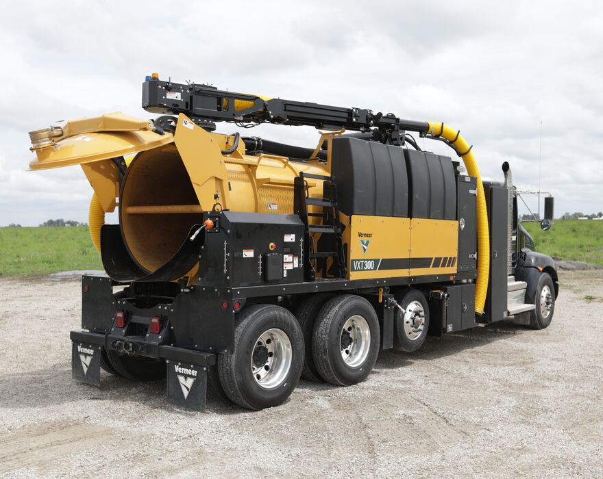 Vermeer VXT300 rear view