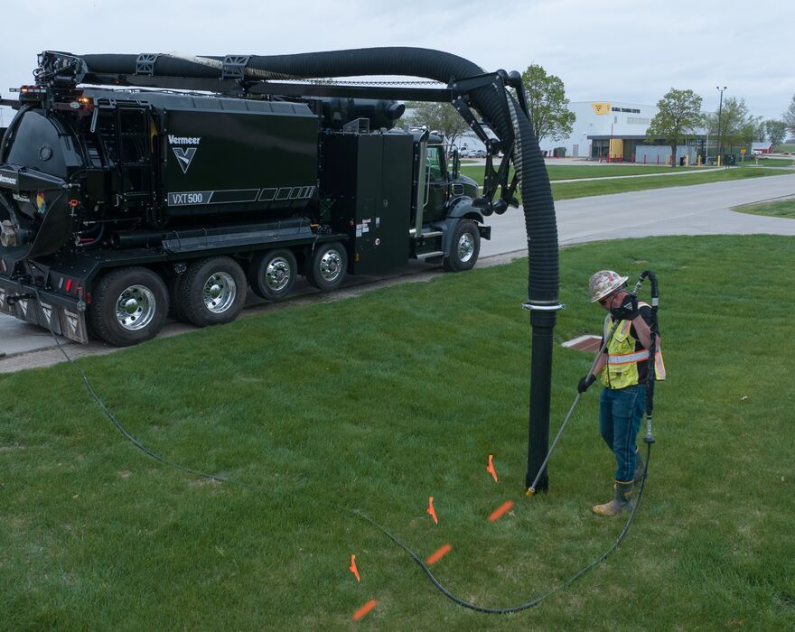 Vermeer VXT500 in action