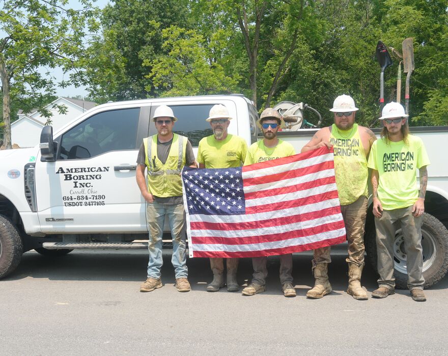 American Boring Inc. photo submission for We Drill Together contest