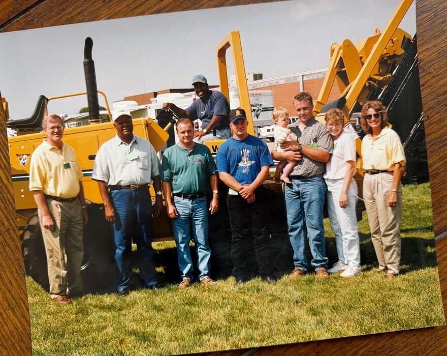 MinnComm Utility Construction photo submission for We Drill Together contest